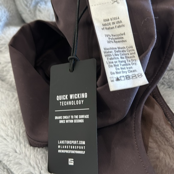 NWT Lanston Sierra Mesh Panel Bra - Picture 8 of 8